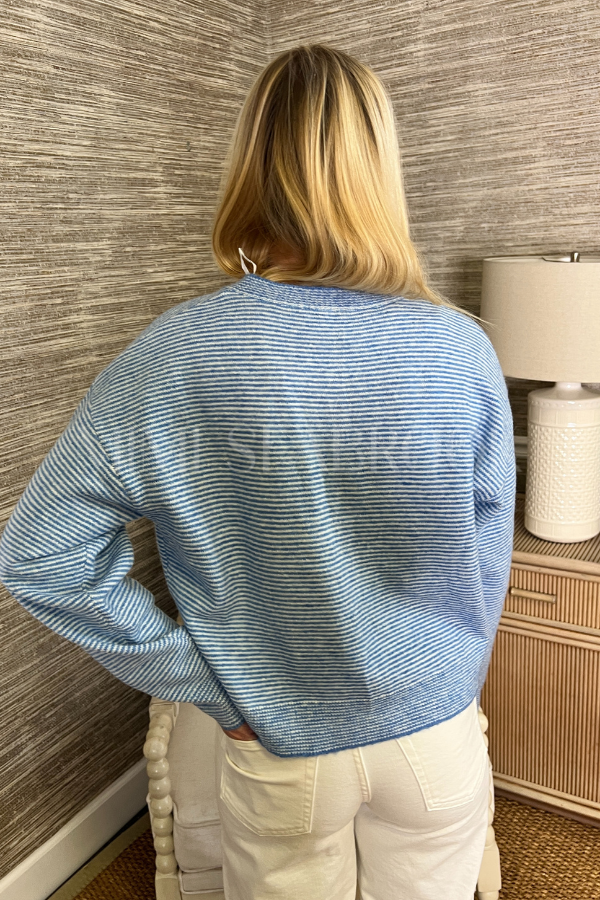 Babette sweater, coastal