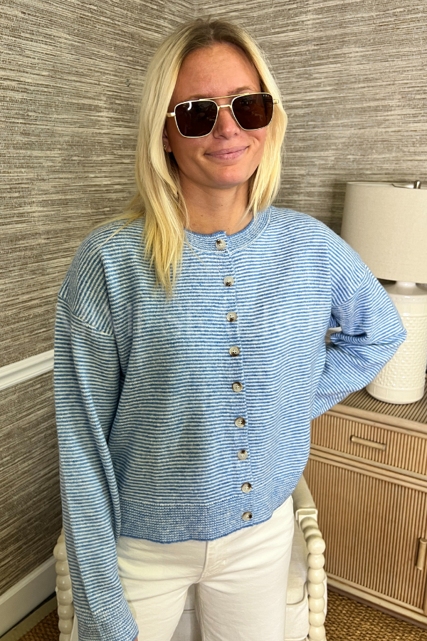 Babette sweater, coastal