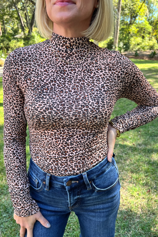 Baby Leopard Blouse by Farm Rio by Farm Rio