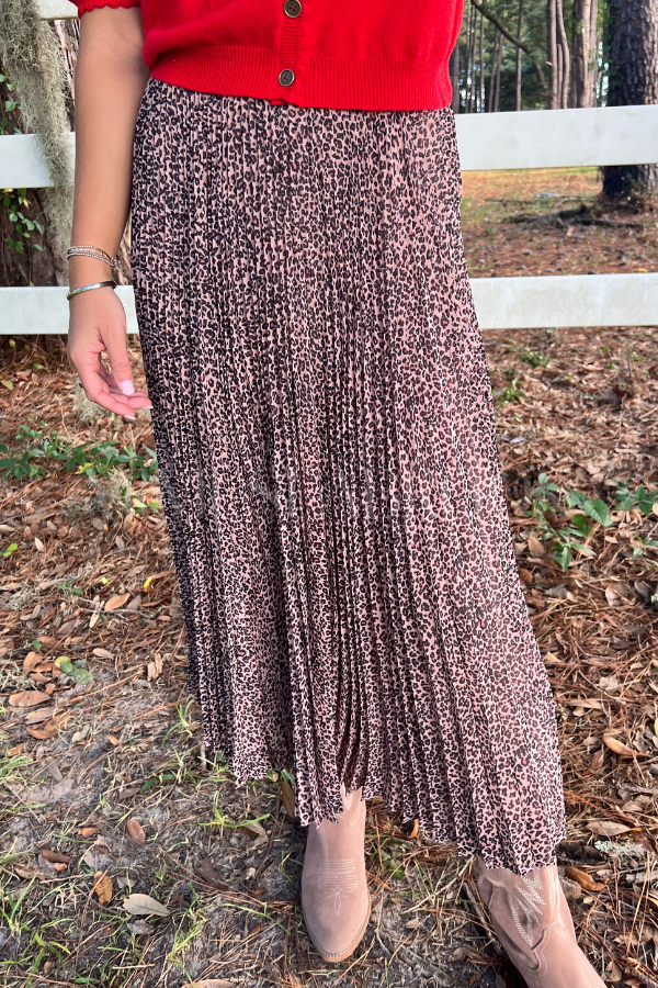 Baby Leopard Maxi Skirt by Farm Rio