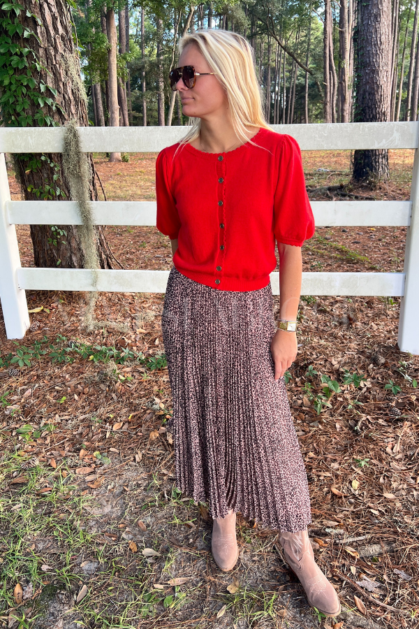 Baby Leopard Maxi Skirt by Farm Rio