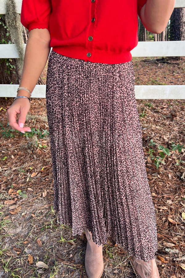 Baby Leopard Maxi Skirt by Farm Rio