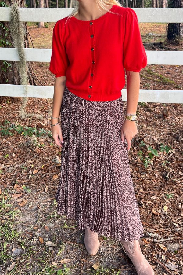 Baby Leopard Maxi Skirt by Farm Rio