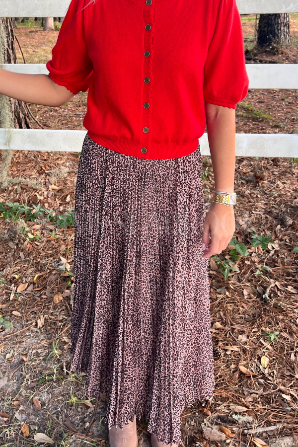 Baby Leopard Maxi Skirt by Farm Rio