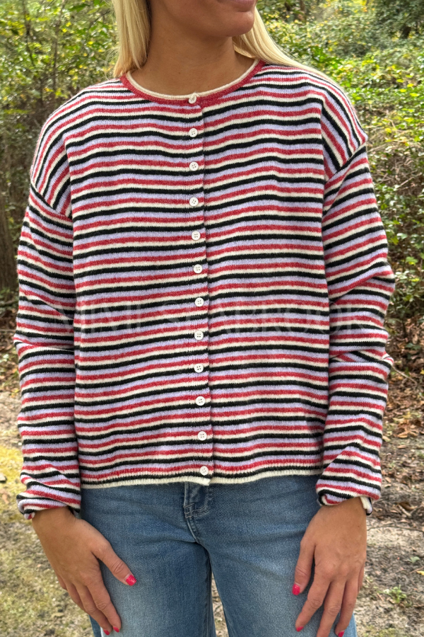 Barker sweater, red