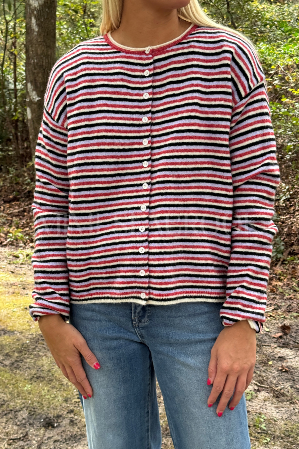Barker sweater, red