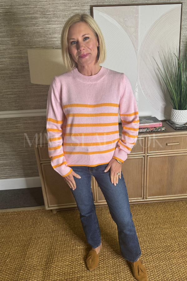 Barringer sweater, pink