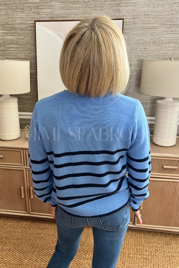 Barringer sweater, blue