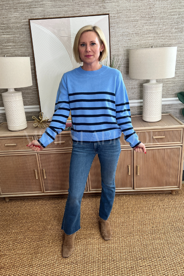 Barringer sweater, blue