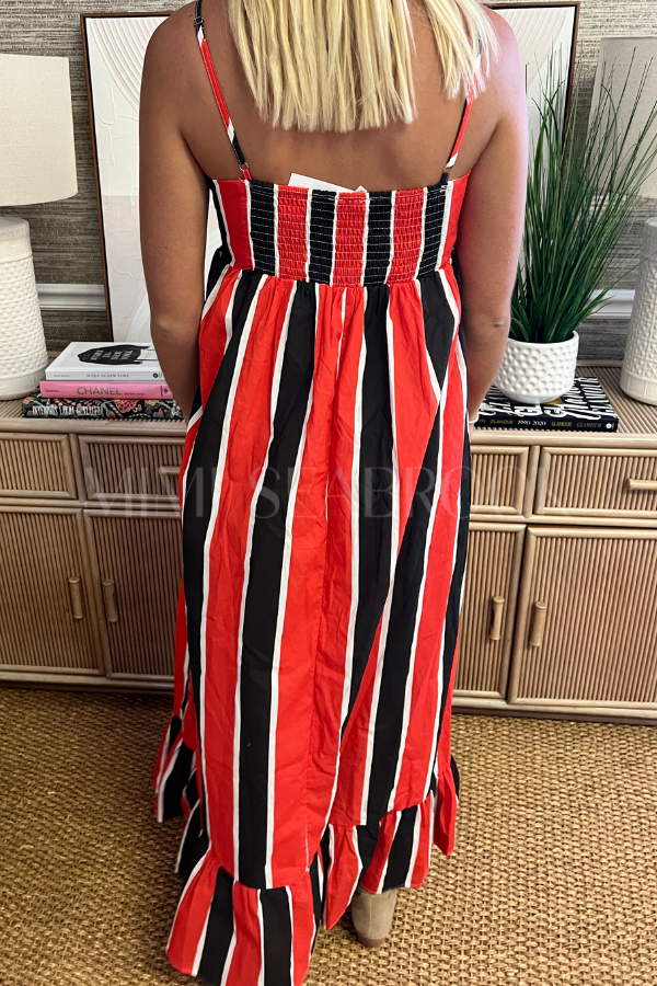 Barron dress, red