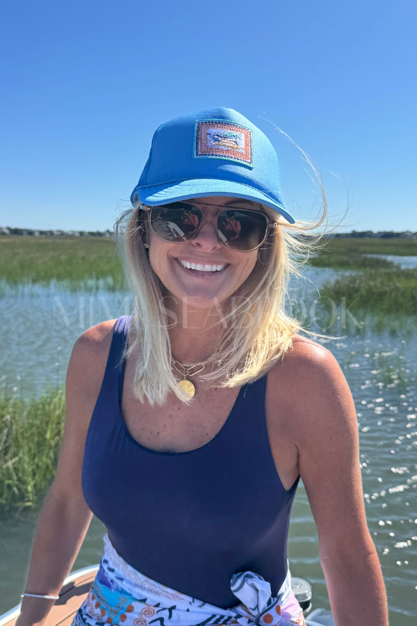 Beaufort Valley Trucker Hat x King + Pitt, Blue