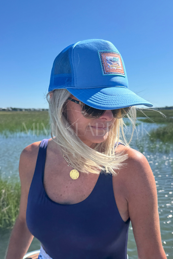 Beaufort Valley Trucker Hat x King + Pitt, Blue