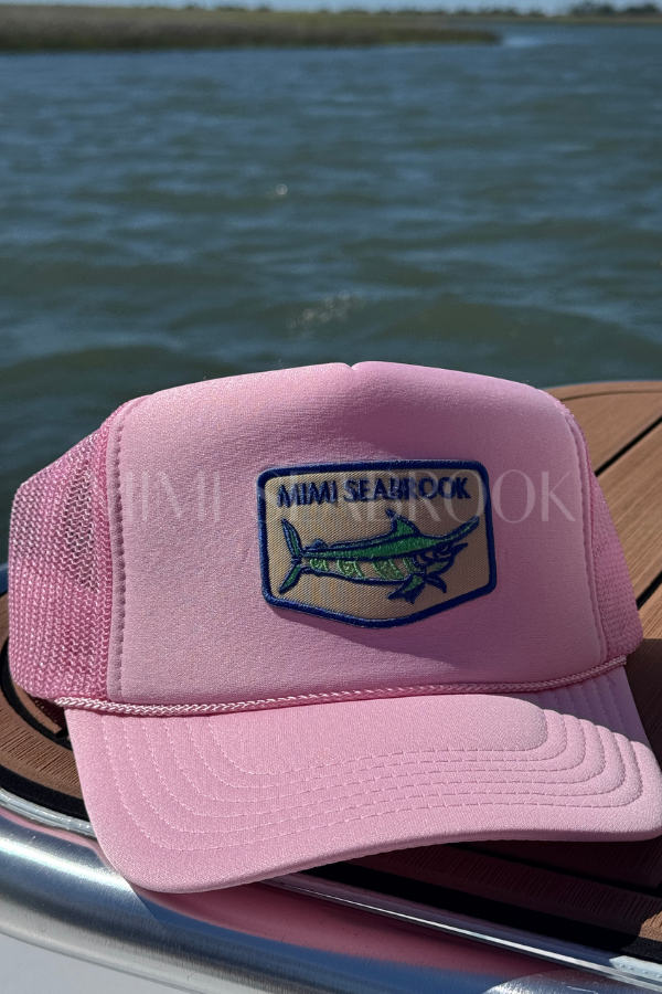 Beaufort Valley Trucker Hat x King + Pitt, Pink