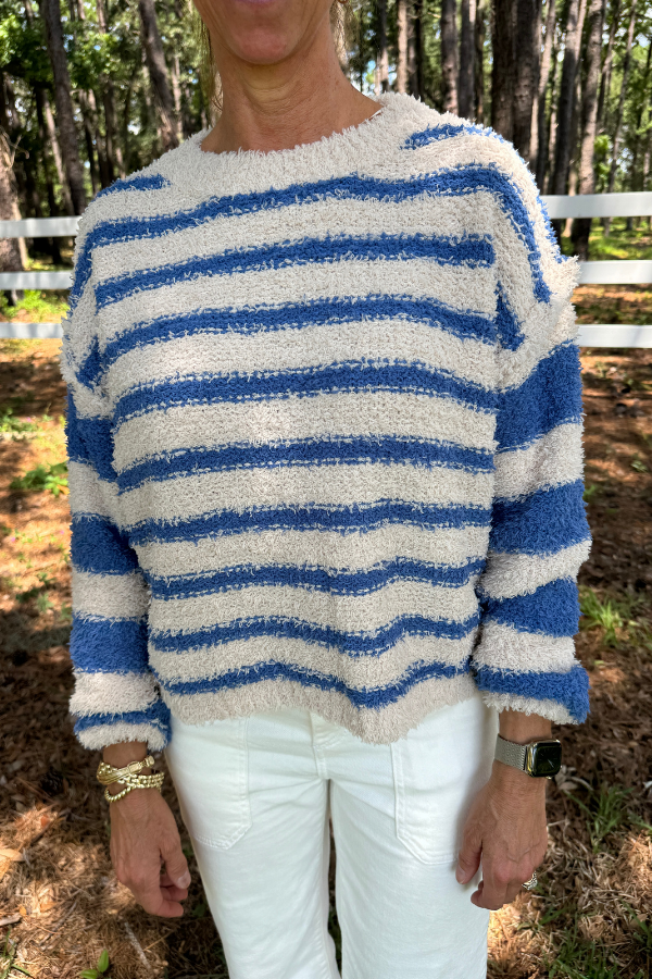 Becka sweater, denim