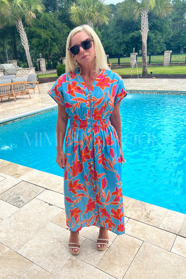 Becker Dress, light blue