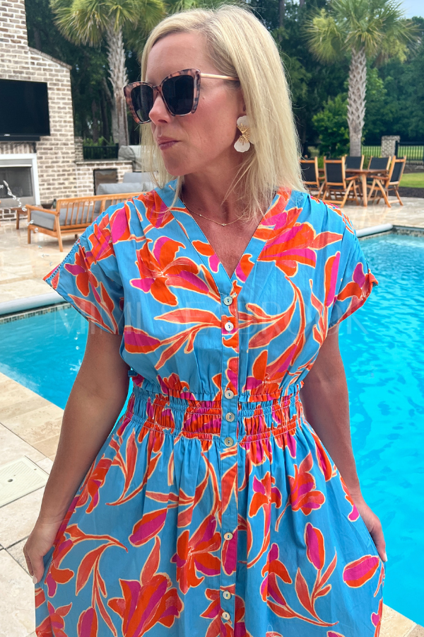 Becker Dress, light blue