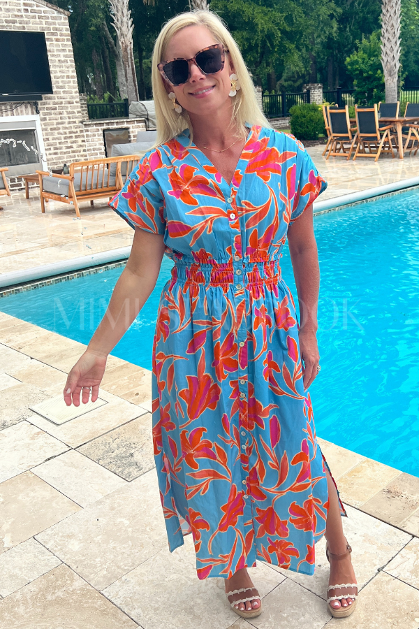 Becker Dress, light blue