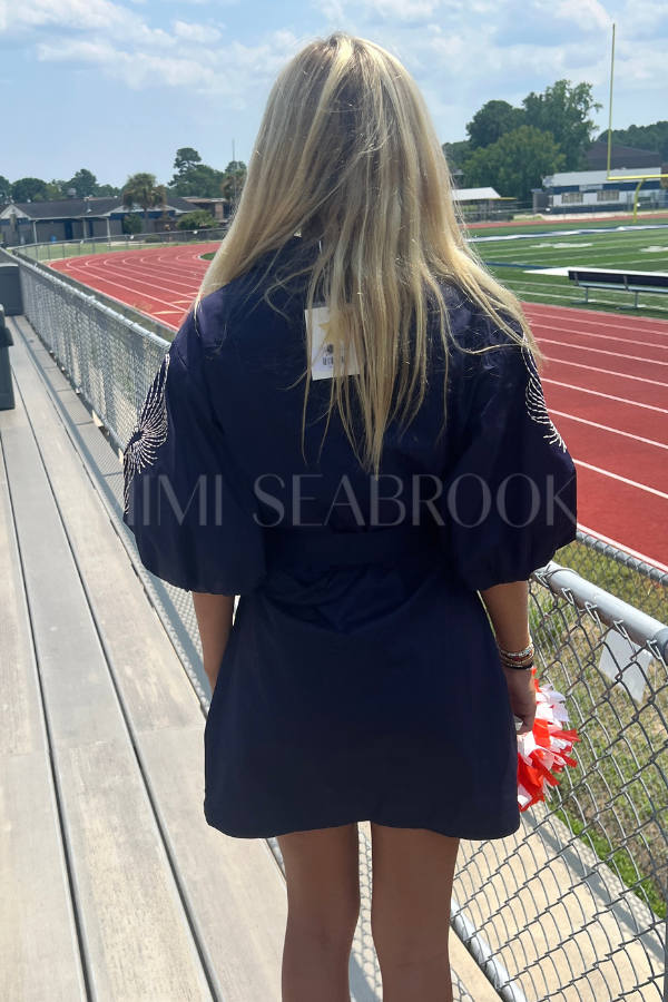 Belden dress, navy