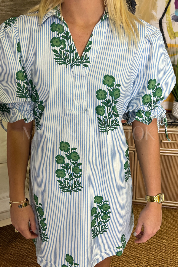 Belinda dress, green