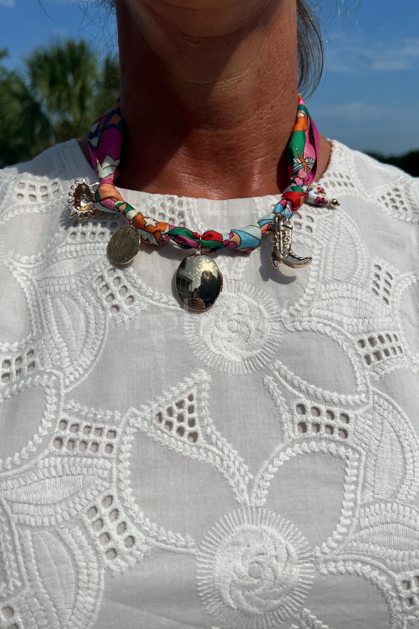 Belize Scarf Necklace