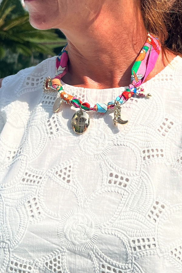 Belize Scarf Necklace