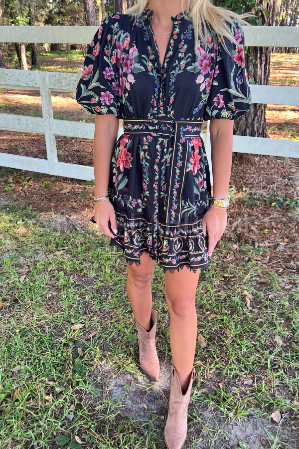 Belle Garden Mini Dress by Farm Rio