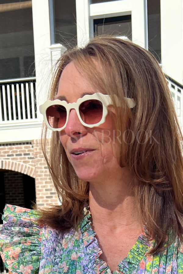 Benton Sunglasses, ivory