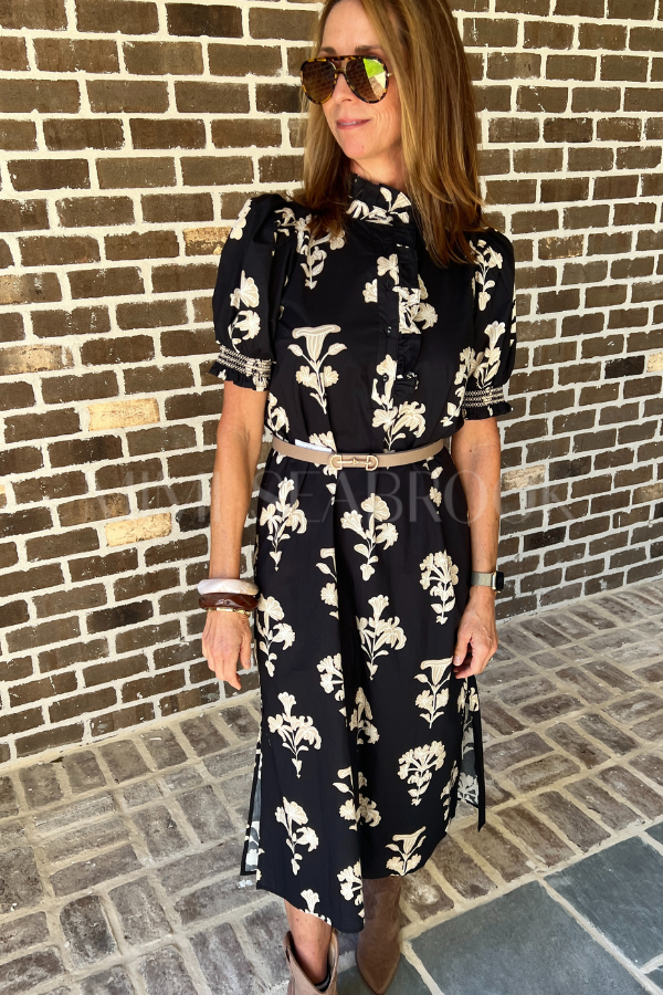 Bergner dress, black