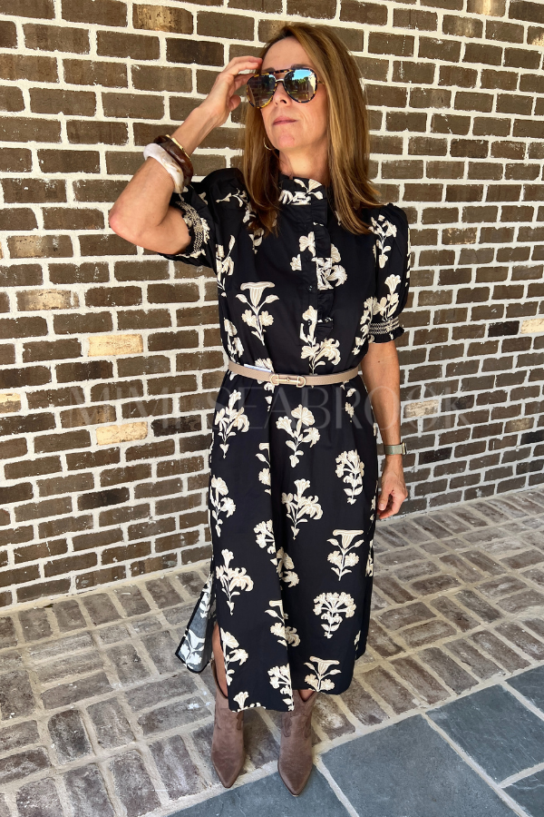 Bergner dress, black