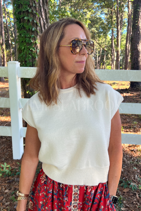 Bess sweater, cream