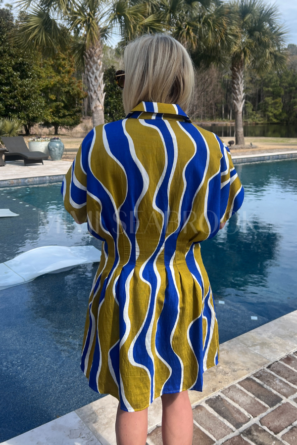 Bickley dress, olive