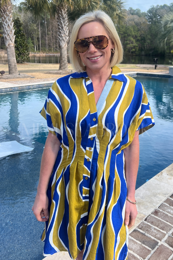 Bickley dress, olive