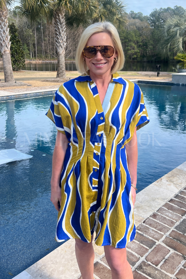 Bickley dress, olive