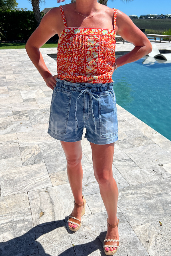 Billie denim shorts