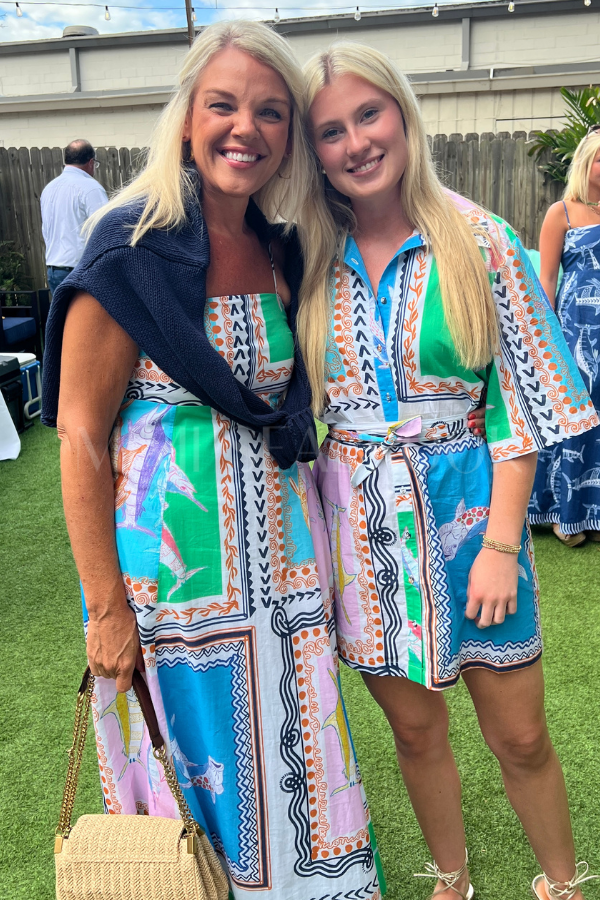 Bimini Dress by King + Pitt, conch republic print (pre-order)