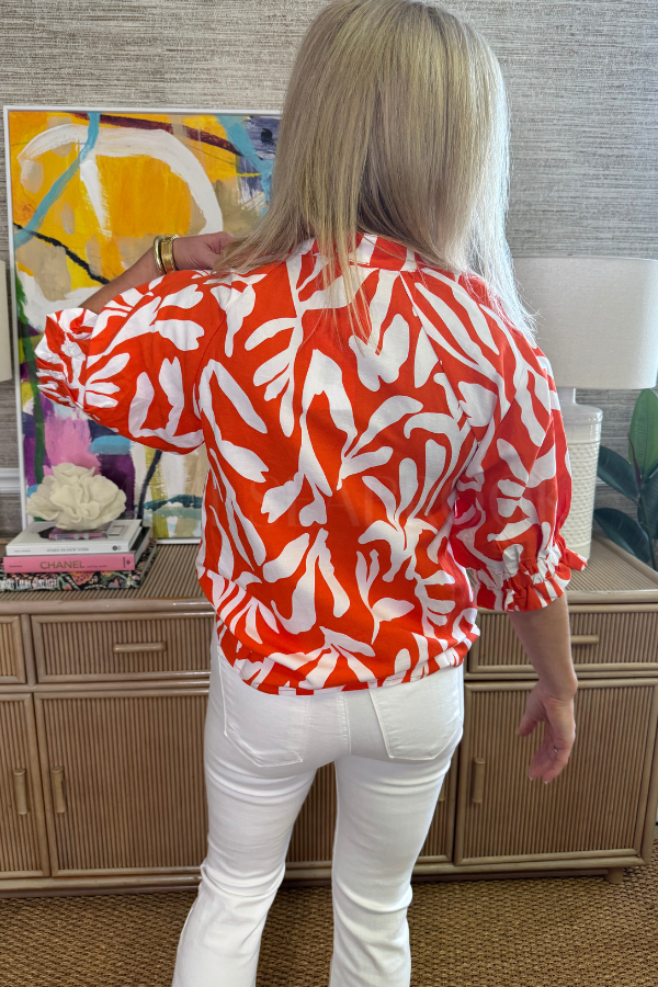 Bixby top, orange