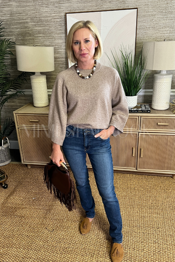 Bonneville sweater, soft mocha