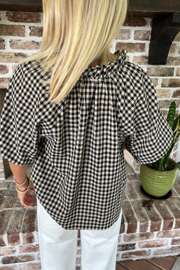 Boykin top, black