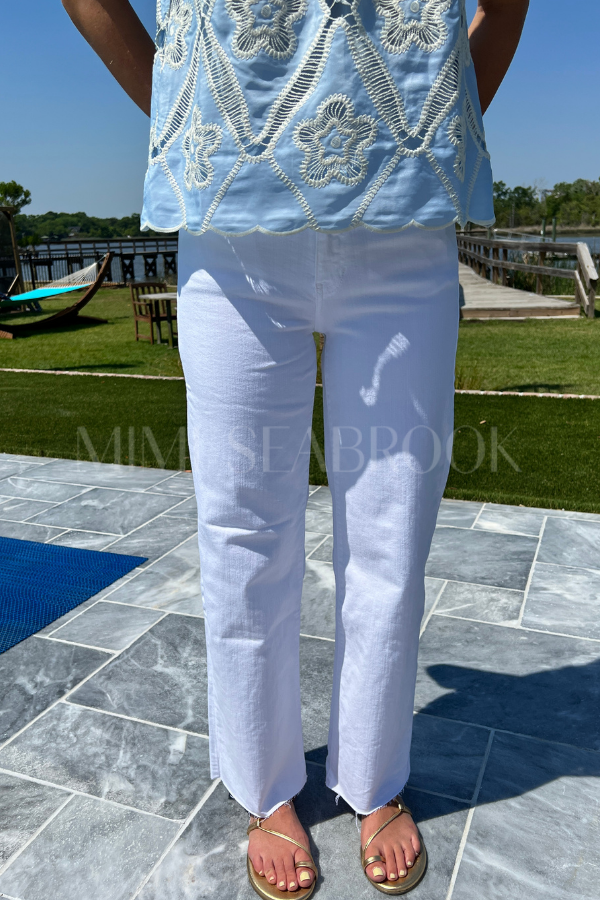 Brianna jeans, white