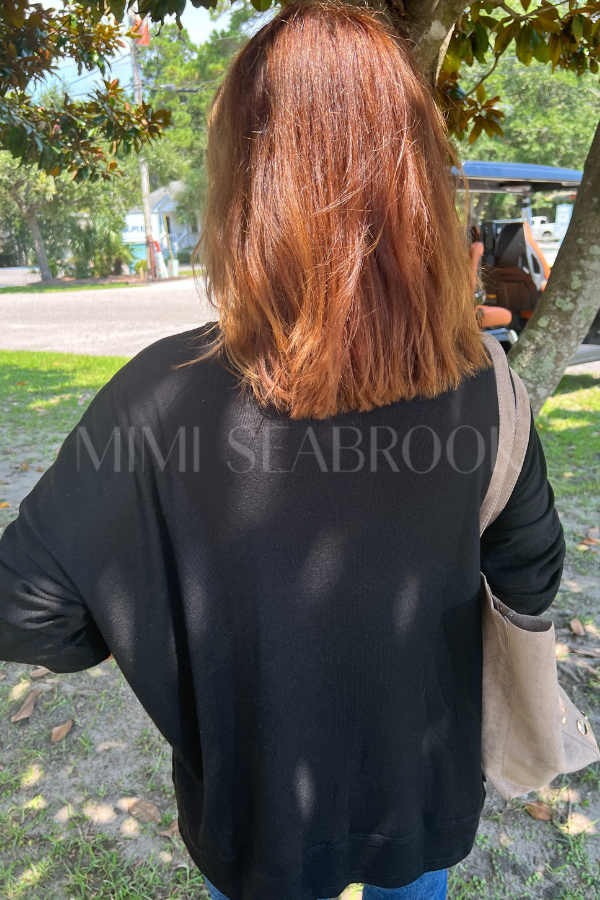 Brionne sweater, black