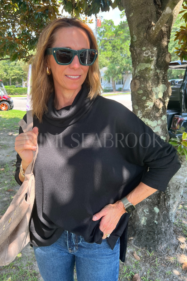 Brionne sweater, black