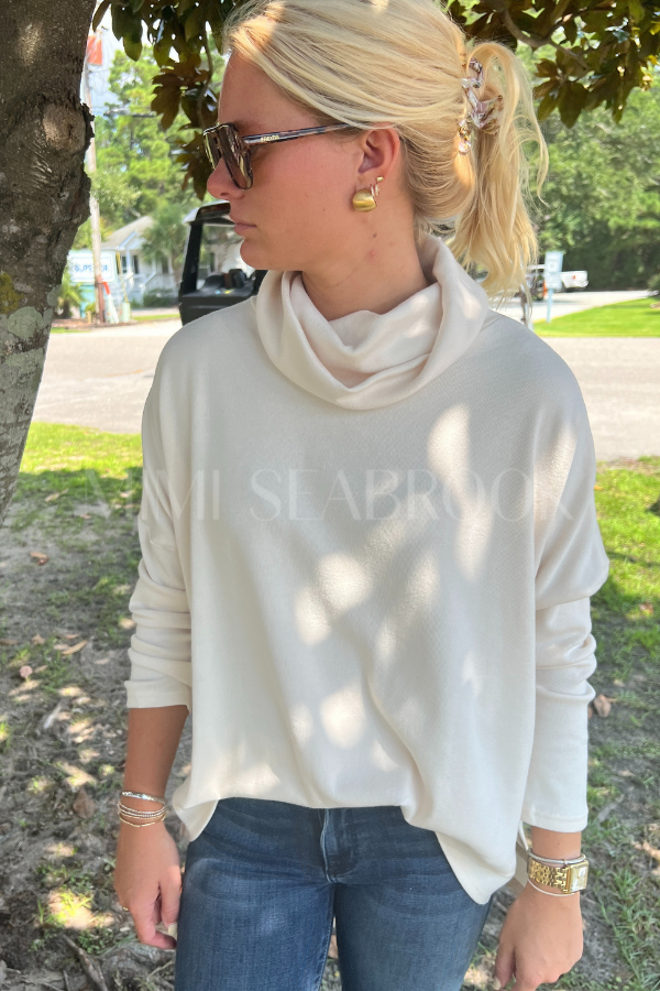 Brionne sweater, cream