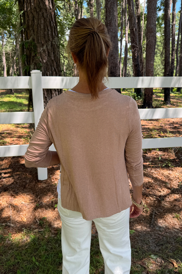 Britta top, tan