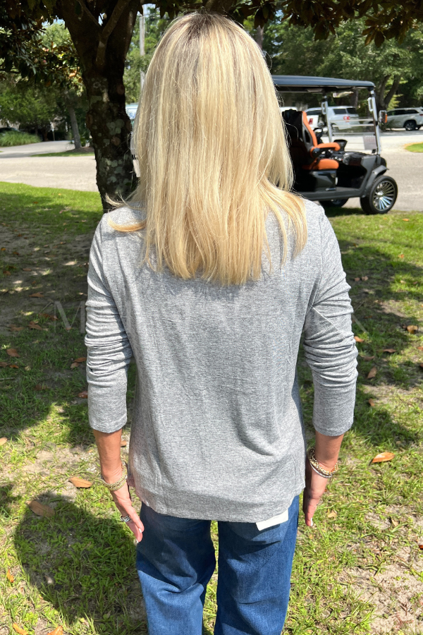 Britta top, grey