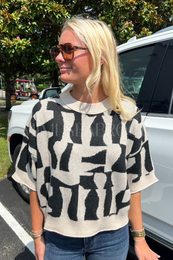Brylee sweater, black