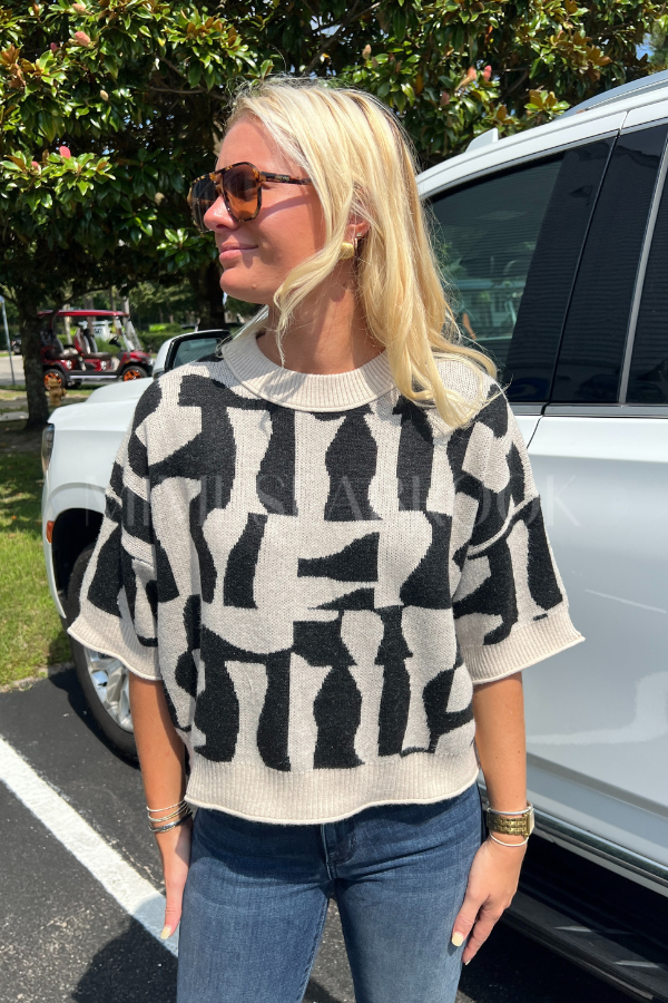 Brylee sweater, black