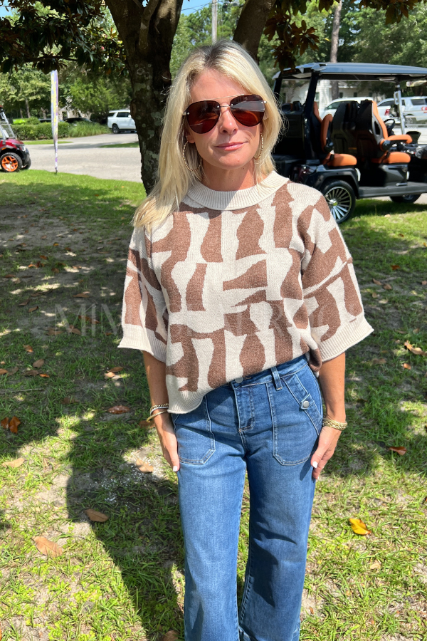 Brylee sweater, brown