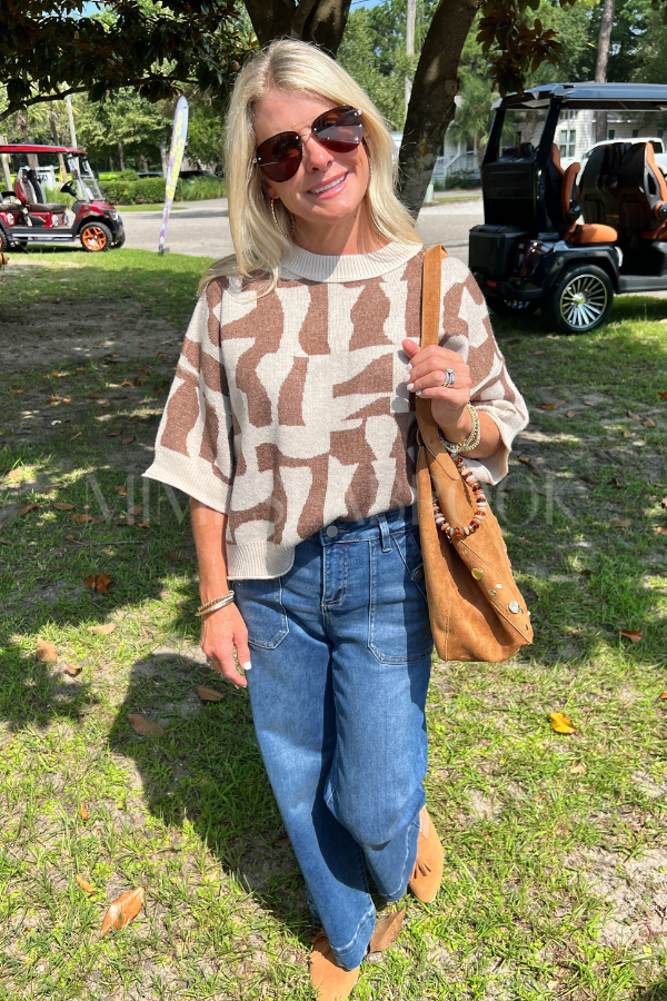 Brylee sweater, brown