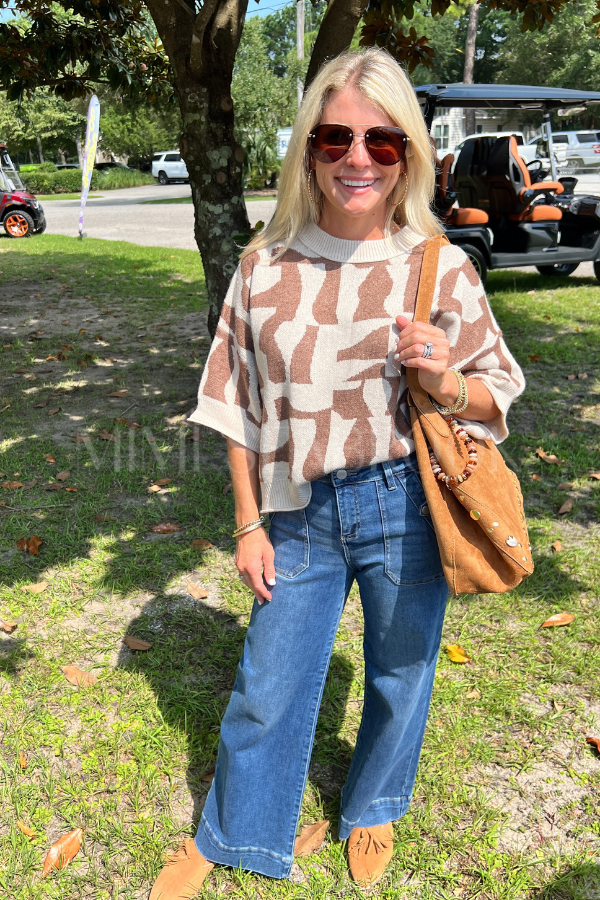 Brylee sweater, brown