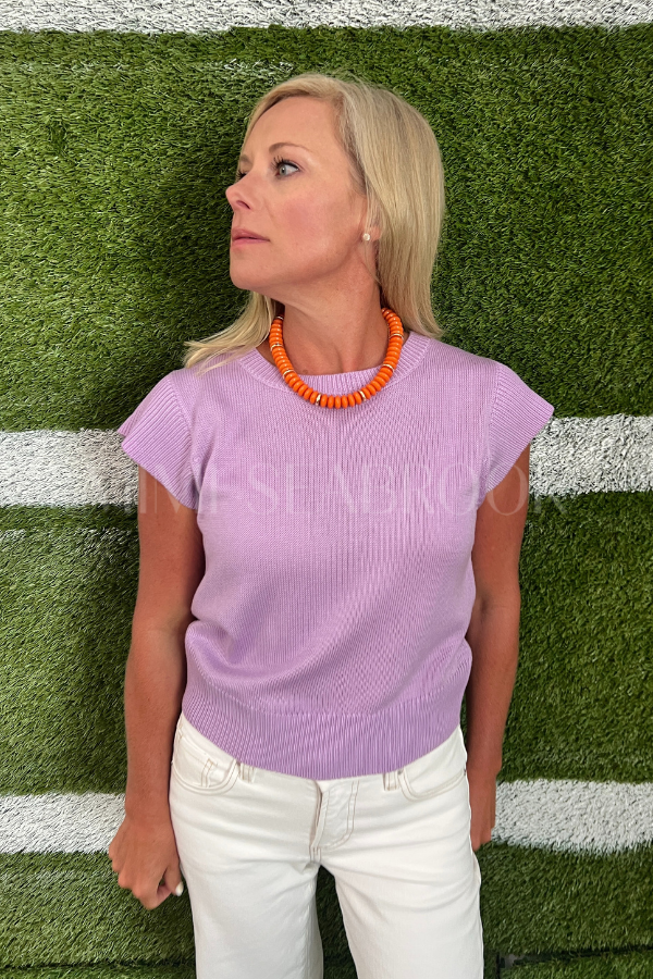Brynn top, purple
